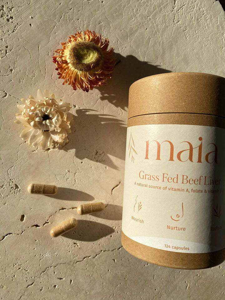 Organic Grass Fed Beef Liver Capsules