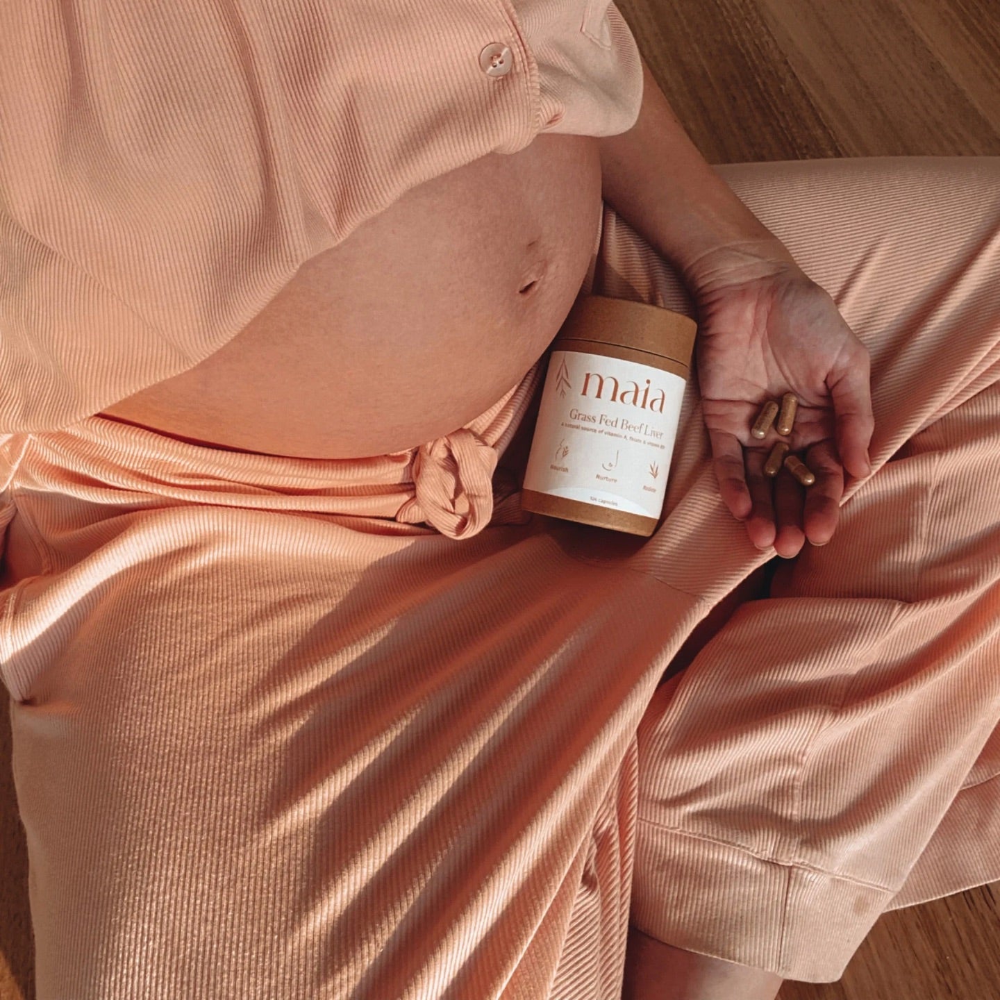 Organic Grass Fed Beef Liver Capsules