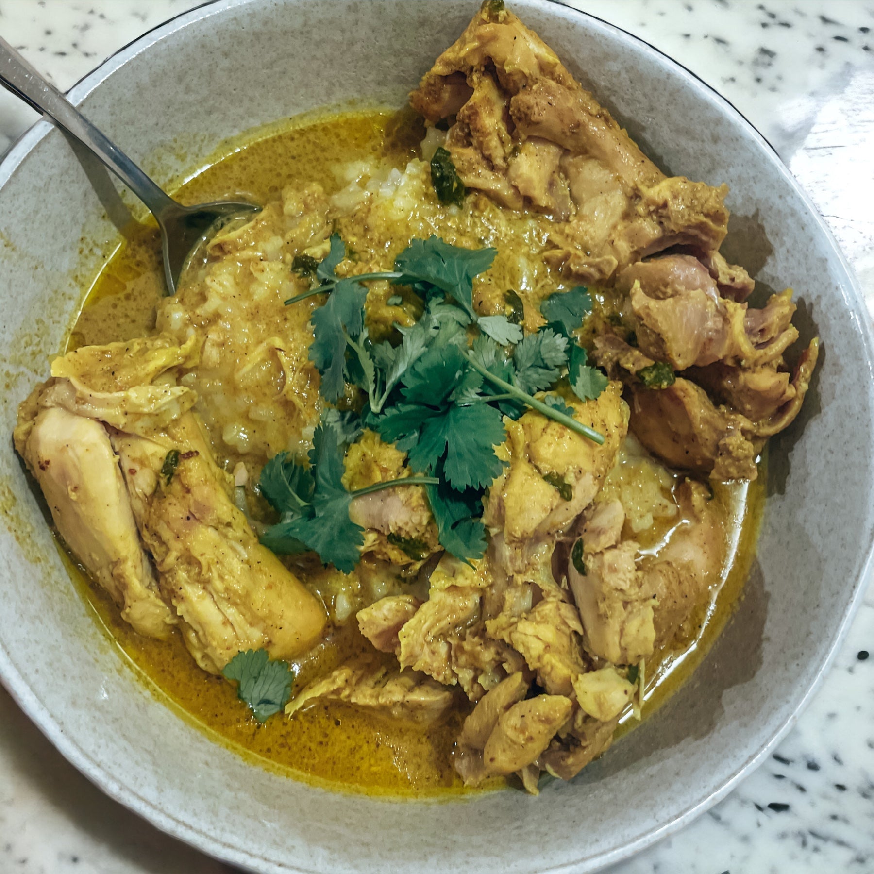 Recipe: Coconut Chicken Curry & Congee