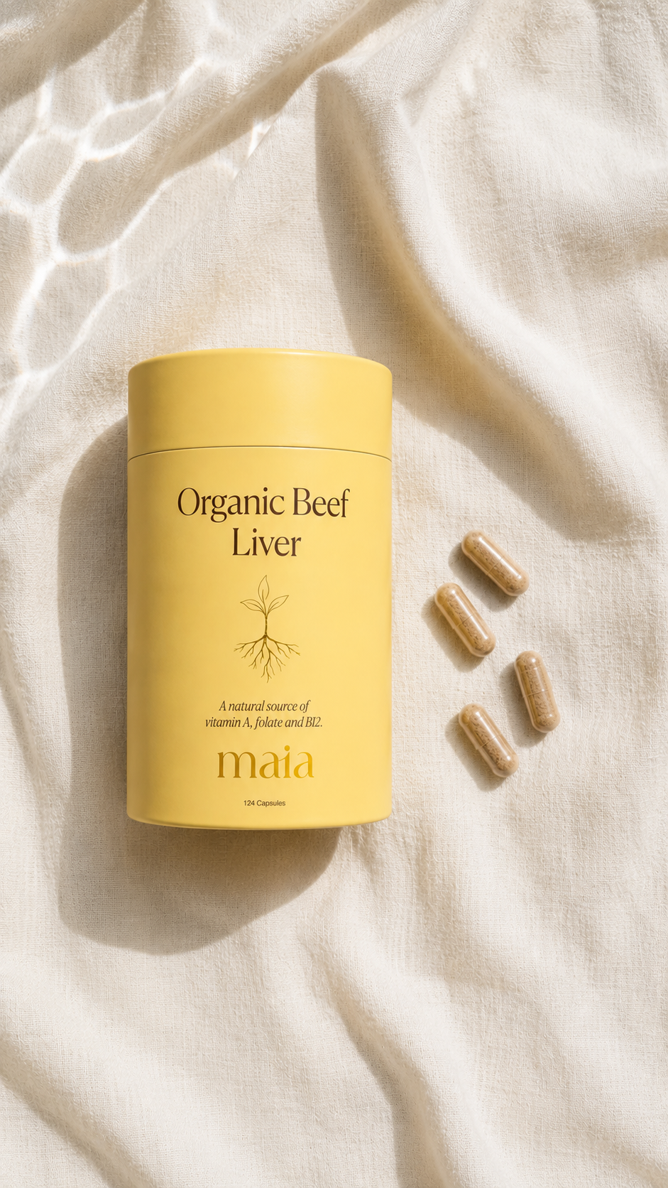 Organic Grass Fed Beef Liver Capsules