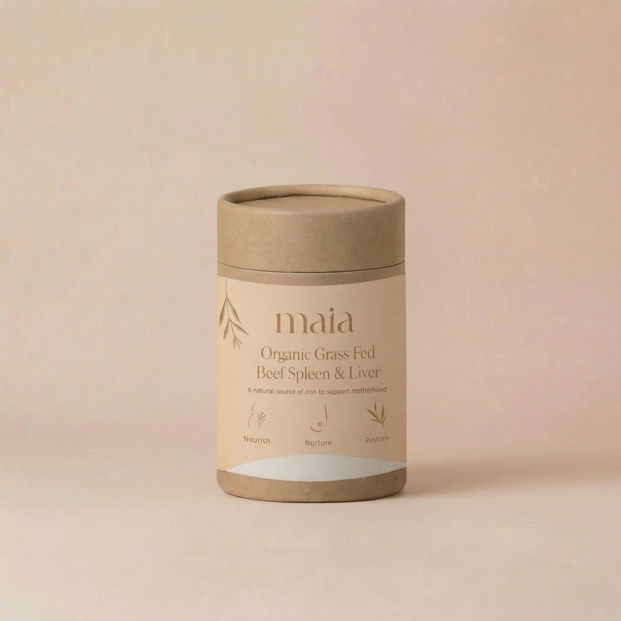 Organic Grass Fed Beef Spleen & Liver Capsules