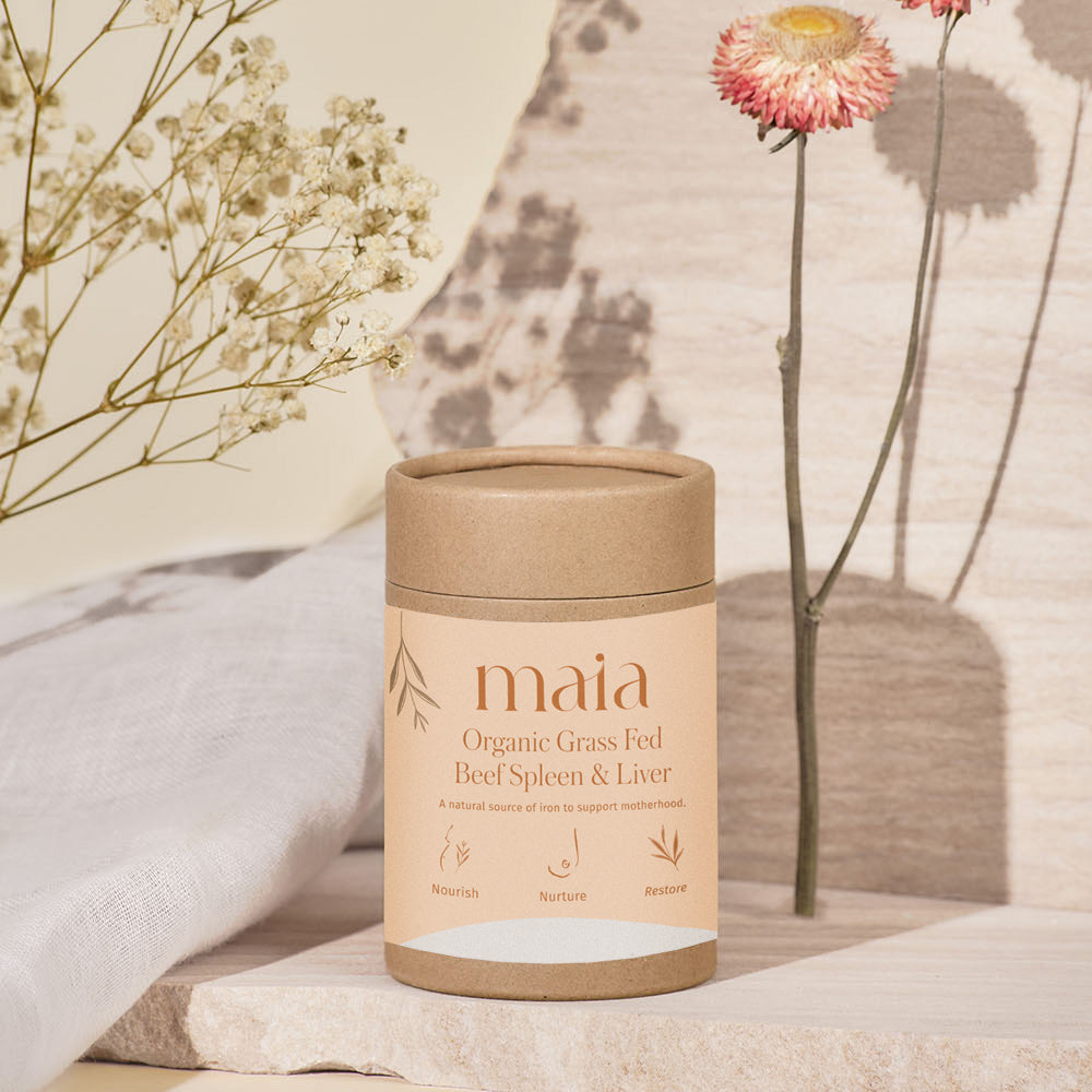 Organic Grass Fed Beef Spleen & Liver Capsules