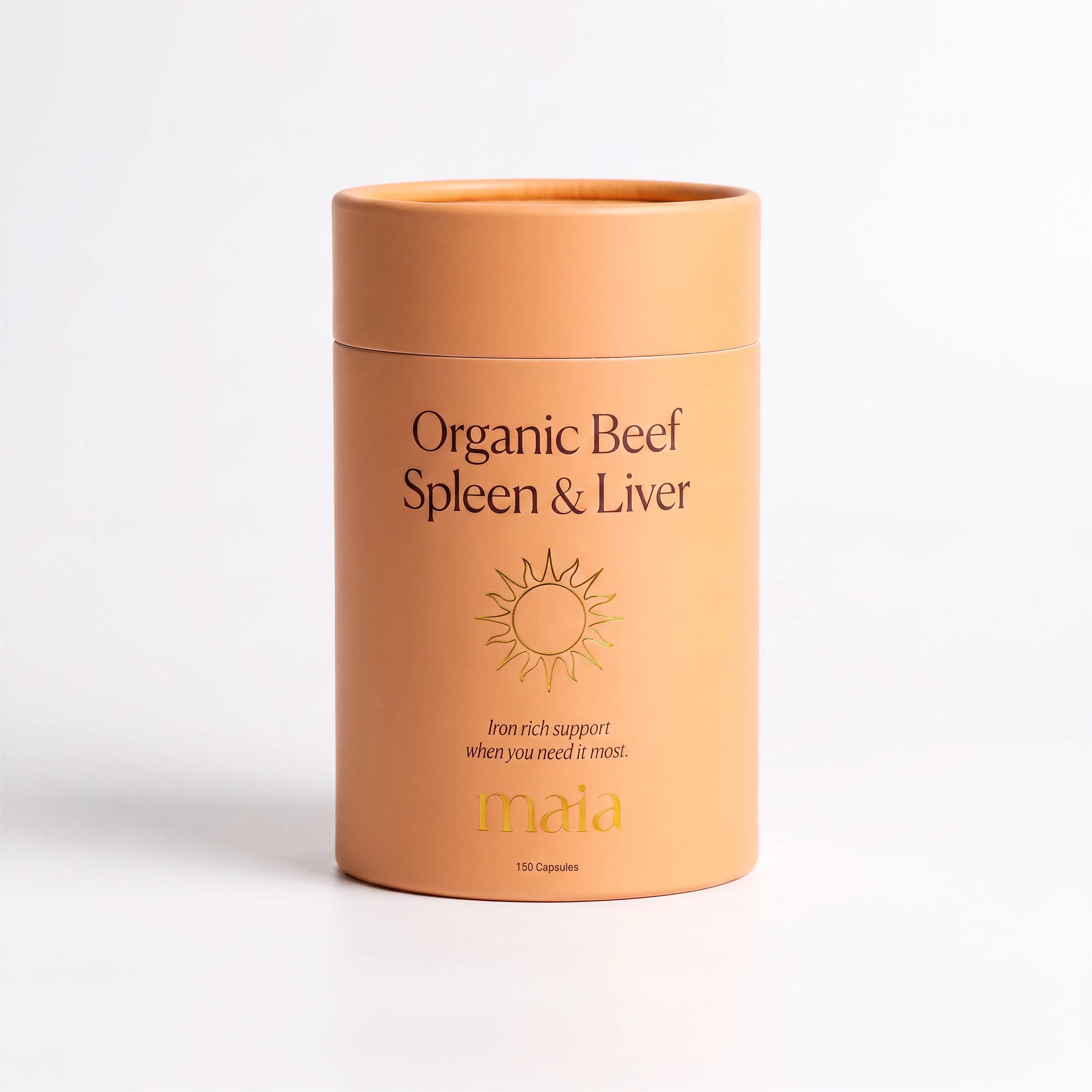 Organic Grass Fed Beef Spleen & Liver Capsules