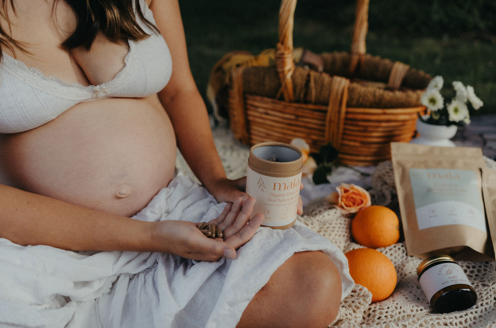 Organic Grass Fed Beef Spleen & Liver Capsules